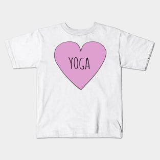 Yoga Love Kids T-Shirt